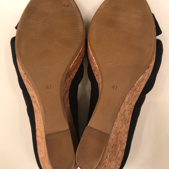 H&M open toe cork wedges - Picture 6 of 8